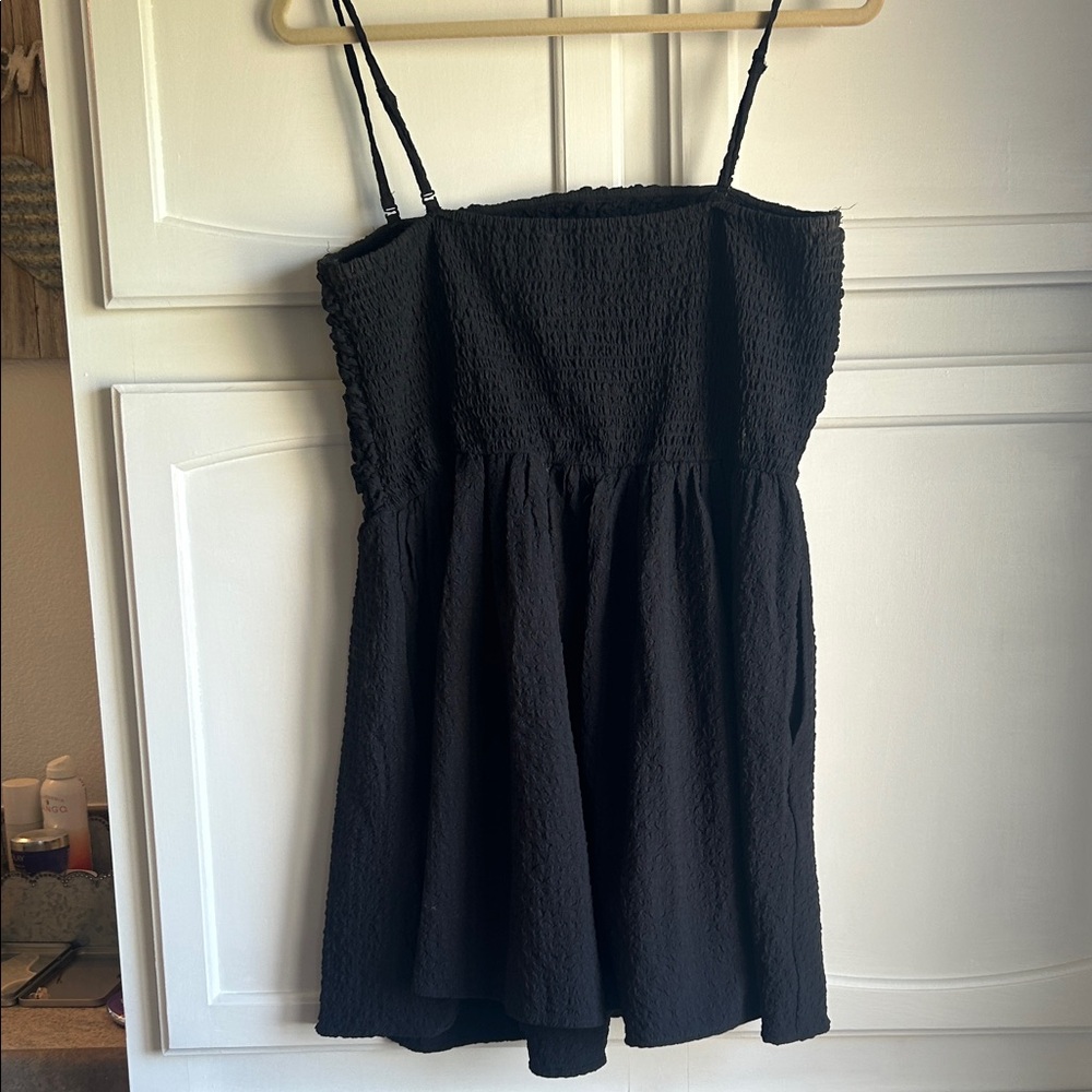 American Eagle Outfitters Black Midi Dress - Picture 2 of 4